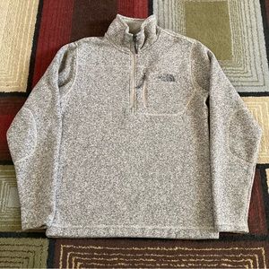 The North Face Men Fleece Outdoor Zip Better Sweater Jacket Sz Small Elbow Patch